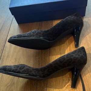 Stuart Weitzman Leopard Print Heels